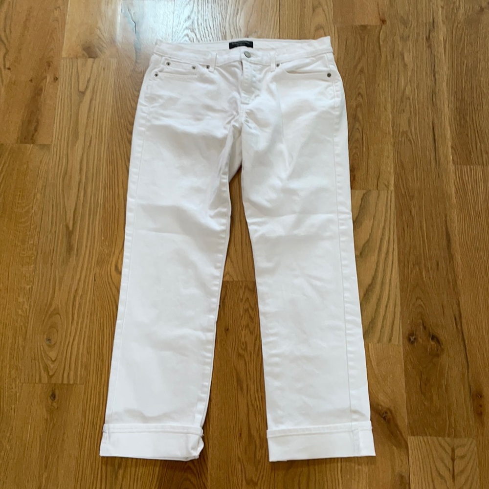 Banana Republic white girlfriend fit 29/8